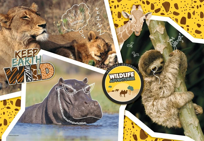 Clementoni National Geographic Kids Wildlife Adventure