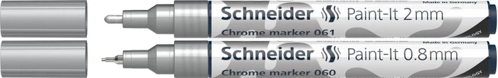 Schneider Paint-It 060/061 0.8/2mm Metallic Chrommarker chrome