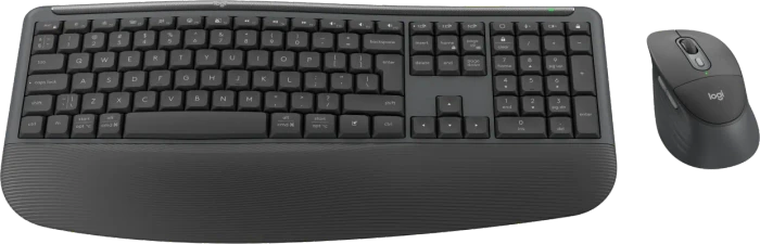 Logitech MK880 Signature Comfort Plus Combo for Business, Graphite, LogiBolt, USB/Bluetooth, EN (920-014051) – Bild 2 von 5