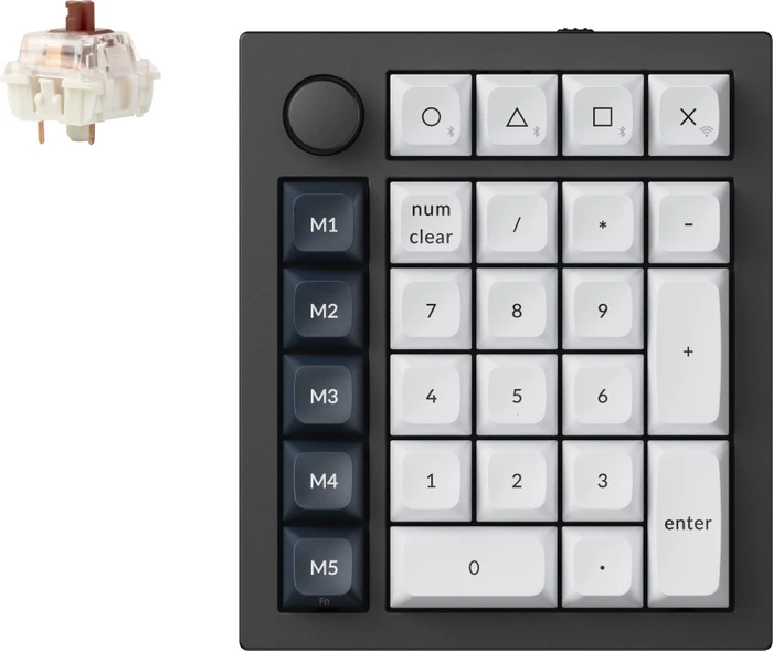 Keychron Q0 Max QMK Custom Number Pad mit Drehregler