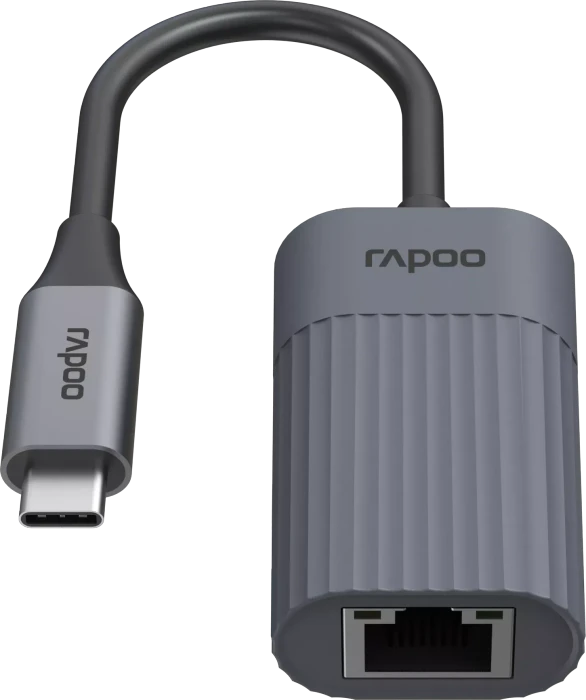 Rapoo UCA-1016 Gigabit LAN-Adapter, 1x USB-C 3.0 [Stecker]