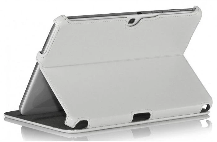 Stilgut UltraSlim Case/Stand für Samsung Galaxy Tab 3 10.1 weiß/vintage