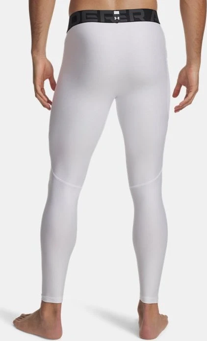 Under Armour HeatGear Armour Tights Laufhose lang weiß/schwarz (Herren)