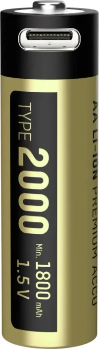 Ansmann Mignon AA Li-Ion USB-C 1800mAh, 8er-Pack