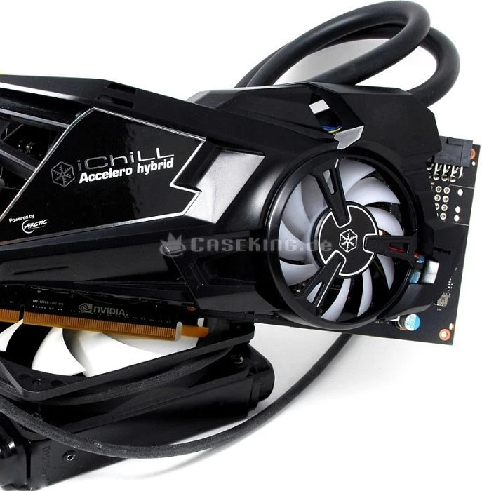 INNO3D GeForce GTX 780 iCHILL Black Accelero Hybrid, 6GB GDDR5, 2x DVI, HDMI, DP