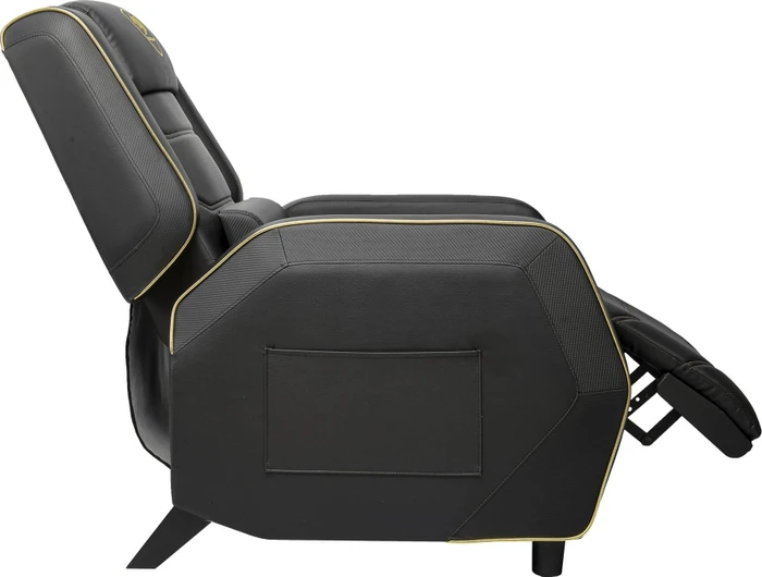 Cougar Ranger S Royal Gaming-Sofa, schwarz/gold