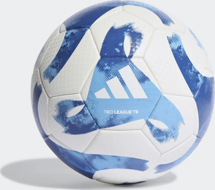 adidas Tiro League Thermally Bonded Fußball white/royal blue/light blue