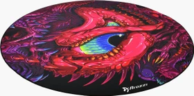 Arozzi Zona Bodenschutzmatte, Crawling Chaos, rund, weich