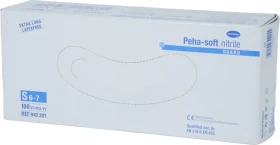 Hartmann Peha-soft Nitrile guard powderfree Einweghandschuhe XS, 100 Stück