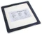 DEMCiflex Staubfilter 140mm quadratisch schwarz/weiß Vorschaubild
