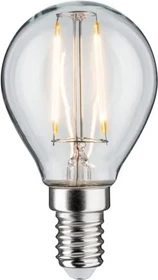 Paulmann Filament LED Tropfen E14 2.6W/827 warmweiß klar