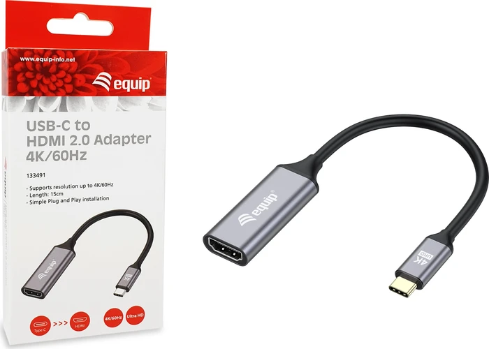 Equip USB-C auf HDMI 2.0 Adapter