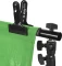 Hama Fotostudio-Hintergrund, Stoff, 2,95x6m, Greenscreen-geeignet, Grün Vorschaubild