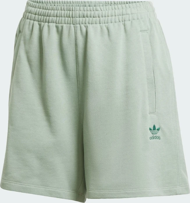 adidas Essentials French Terry Shorts silver green (Damen)
