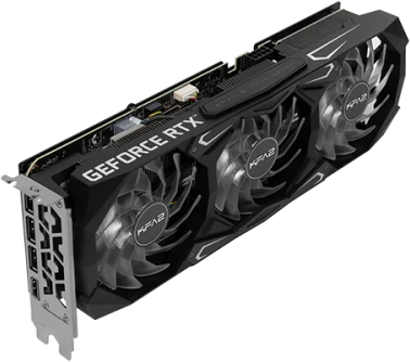 KFA2 GeForce RTX 3060 Ti SG Plus V2 (1-Click OC), 8GB GDDR6X, HDMI, 3x DP