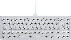 Glorious GMMK 2 Compact, Barebone Tastatur, 65%, weiß, ISO