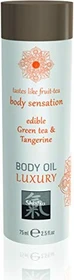 HOT Body Oil Luxury Green Tea & Tangerine Massageöl, 75ml