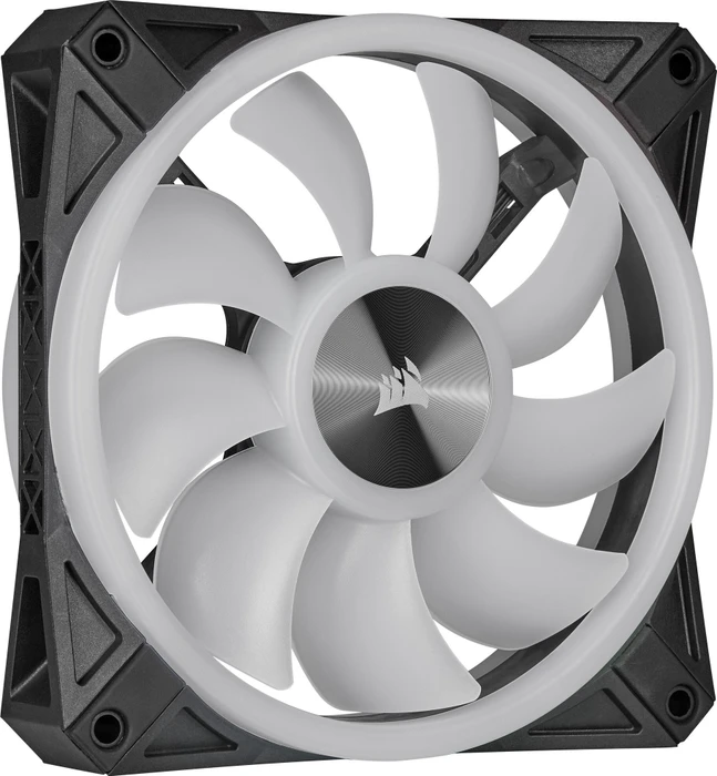 Corsair QL Series iCUE QL120 RGB PWM Triple Fan Kit, schwarz, LED-Steuerung, 120mm, 3er-Pack