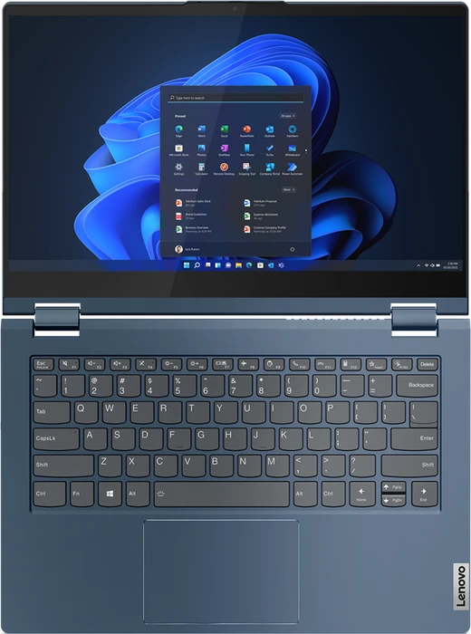 Lenovo ThinkBook 14s Yoga IAP G2, Abyss Blue, Core i5-1235U, 16GB RAM, 512GB SSD, DE