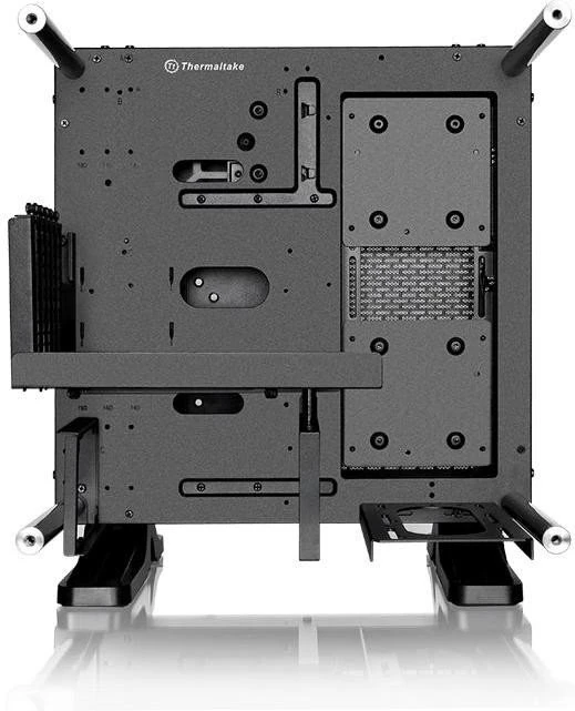 Thermaltake Core P1, schwarz, Glasfenster, Mini-ITX