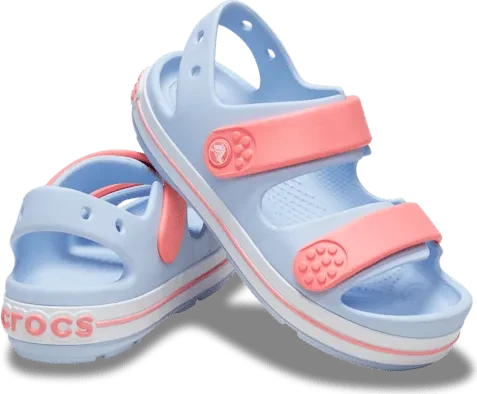 Crocs Crocband Cruiser Sandal blue frost/guava (Junior)