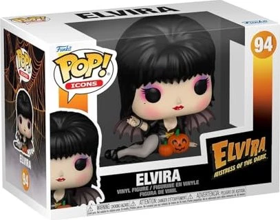 FunKo Pop! Icon - Elvira with Pumpkins