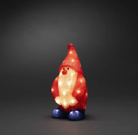 Konstsmide Acryl Figur Santa LED 32x warmweiß