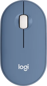 Logitech M350 Pebble Wireless Mouse Blueberry, USB/Bluetooth (910-006753)