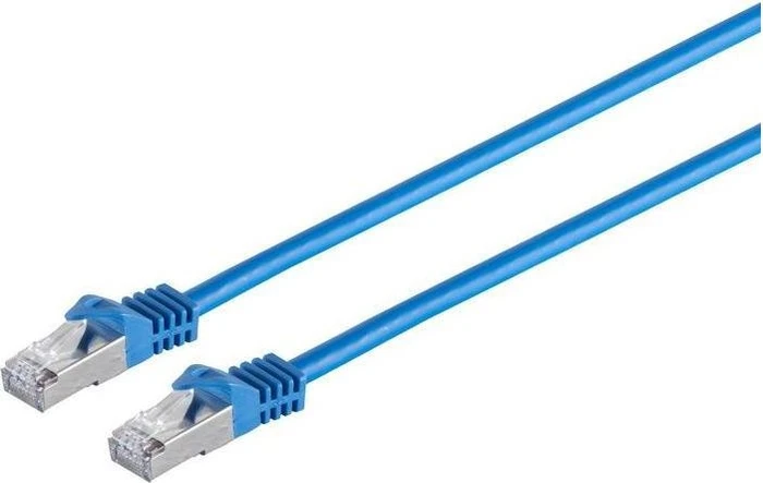 MicroConnect Patchkabel, Cat7/Cat6a, S/FTP, RJ-45/RJ-45, 15m, blau