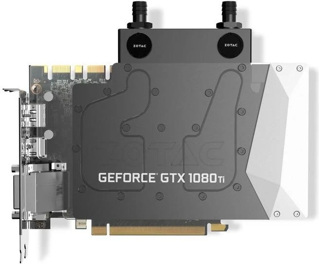 Zotac GeForce GTX 1080 Ti ArcticStorm Mini, 11GB GDDR5X, DVI, HDMI, 3x DP