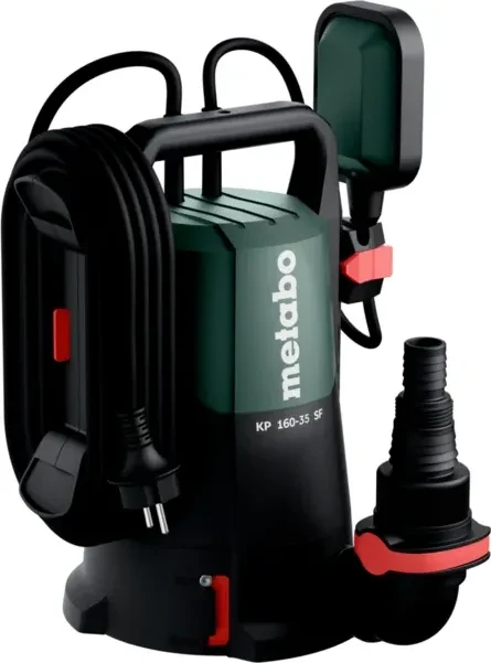 Metabo KP 160-35 SF Elektro-Klarwassertauchpumpe/Schmutzwassertauchpumpe