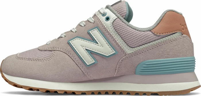 New Balance 574 space pink/faded mahogany (Damen) (WL574BCN) – Bild 4 von 4