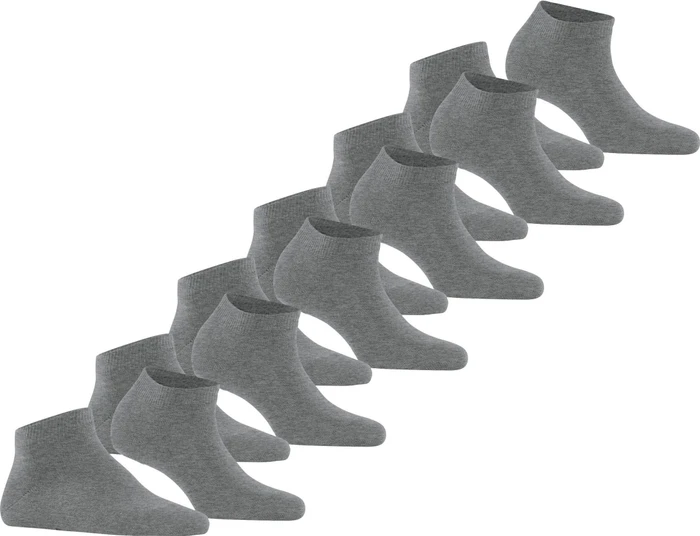 Falke Happy Socken light greymel., 6 Paare (Damen)