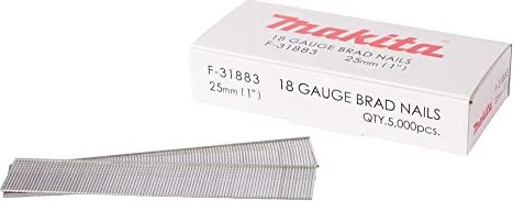 Makita 18GA Tacker-Nägel, 25x1.2mm, 5000 Stück