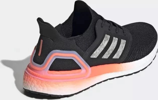 adidas Ultraboost 20 core black/cloud white/signal coral (Herren)