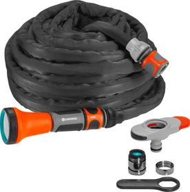 Gardena Textilschlauch Liano Schlauchset 13mm, 10m