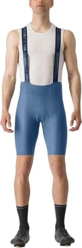 Castelli Espresso Bibshort Fahrradhose kurz steel blue (Herren)