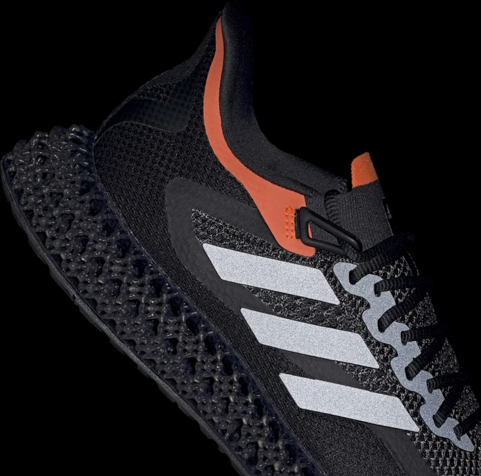 adidas 4DFWD 2 carbon/night metallic/impact orange (Herren)
