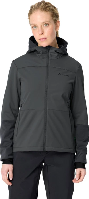 Vaude Qimsa Hooded Softshell Fahrradjacke graphite (Damen)