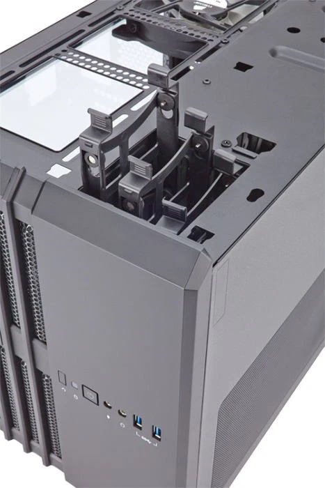 Corsair Carbide Series Air 240, schwarz, Acrylfenster