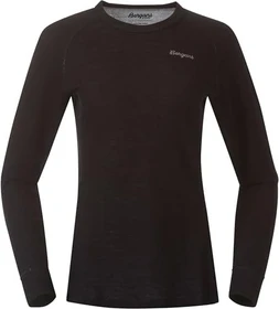 Bergans Finnsnes Fleece Jacke schwarz (Damen)