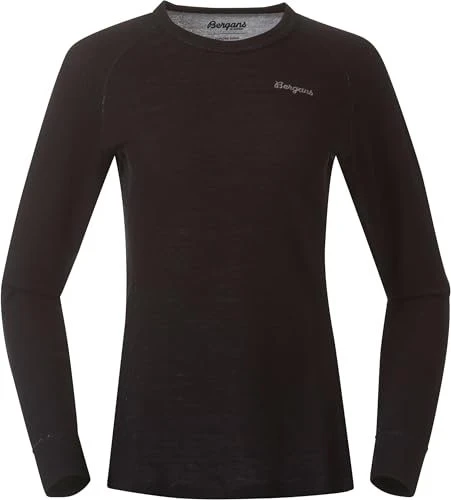 Bergans Finnsnes Fleece Jacke schwarz (Damen)