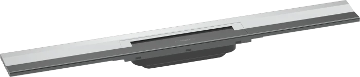 Hansgrohe RainDrain Flex Fertigset Duschrinne 700 kürzbar zur Wandmontage, chrome