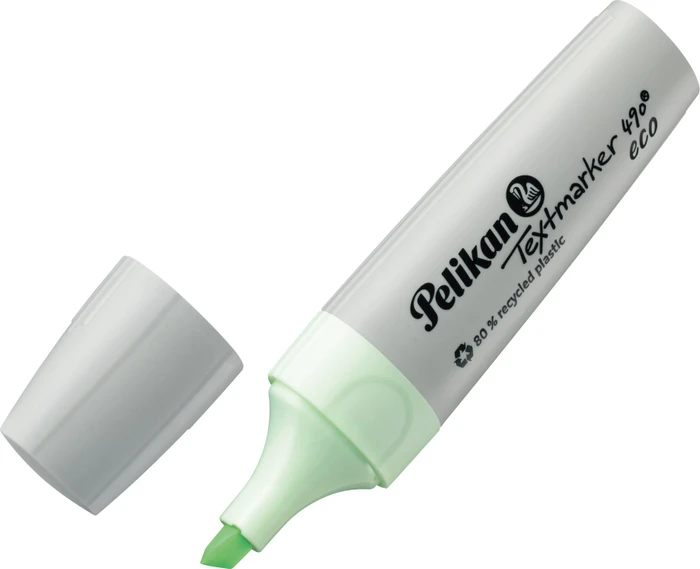 Pelikan Textmarker 490 eco pastellgrün, 10er-Pack