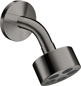 Hansgrohe Axor One Kopfbrause 75 1jet EcoSmart mit Brausearm polished black chrome