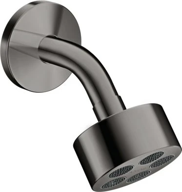 Hansgrohe Axor One Kopfbrause 75 1jet EcoSmart mit Brausearm polished black chrome