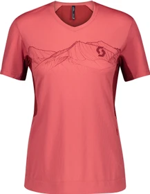 Scott Trail Flow Pro Trikot kurzarm brick red/rust red (Damen)
