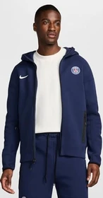 Nike Paris Saint-Germain Tech Fleece Windrunner Fußball Hoodie midnight navy/white