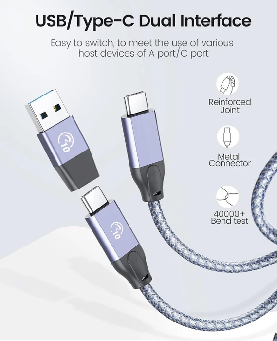 Orico Aluminium USB-Hub 4-Port 5Gbps, 4x USB-A 3.0, USB-C 3.0 [Buchse]