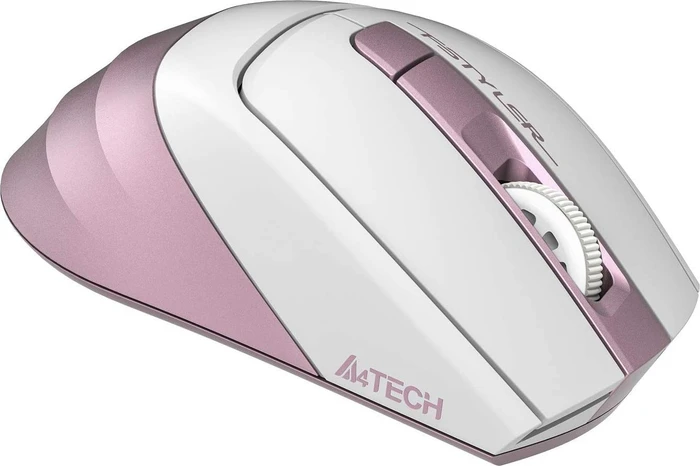 A4Tech FSTYLER Collection FG35 Wireless Mouse weiß/rosa, USB